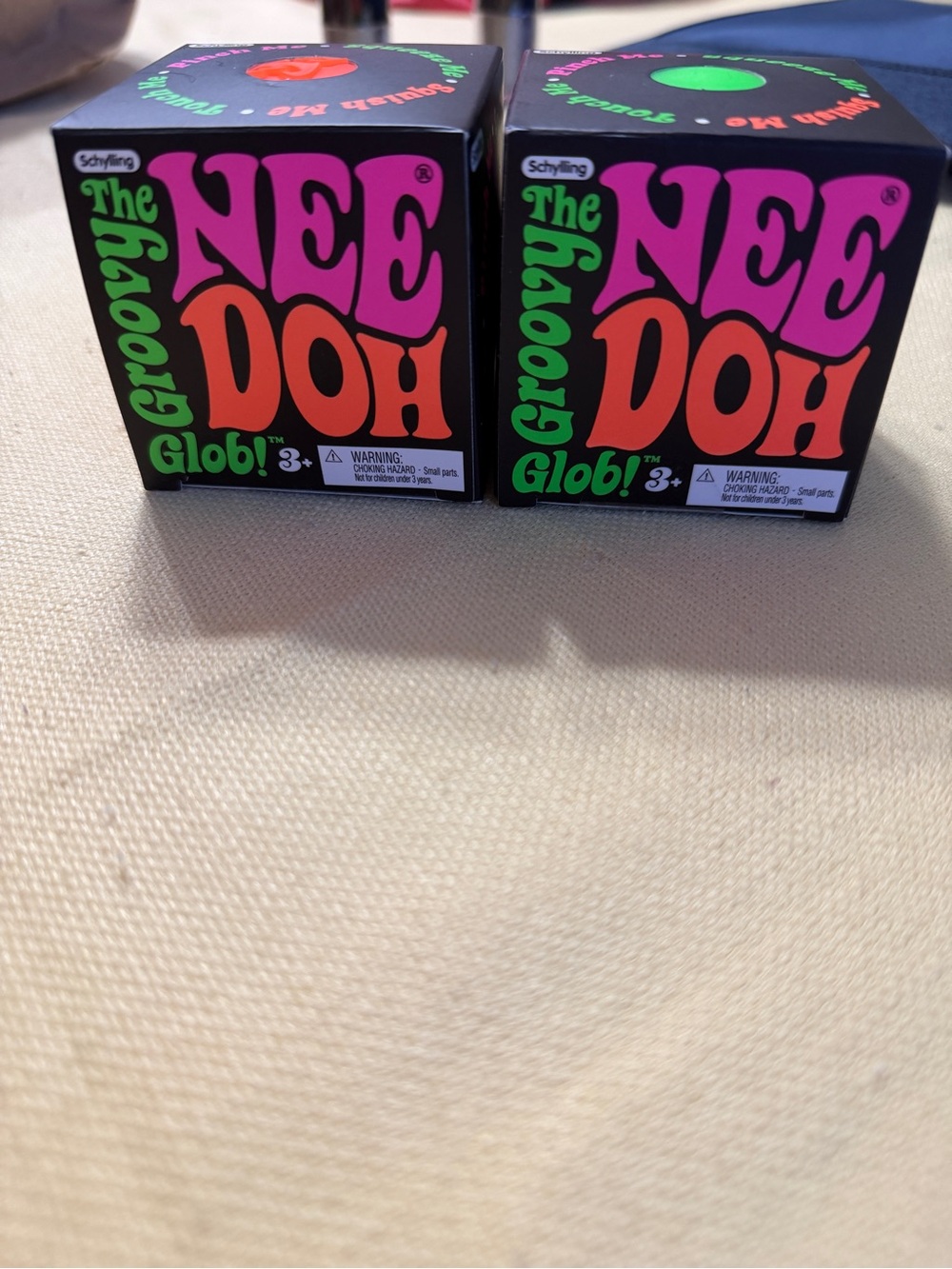 Two pack of needoh groovy glob
